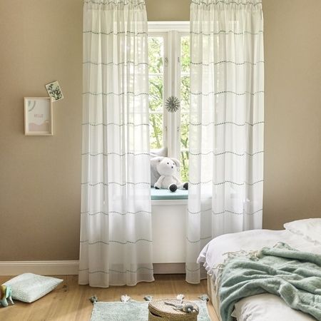 Vorhänge im Wohnzimmer